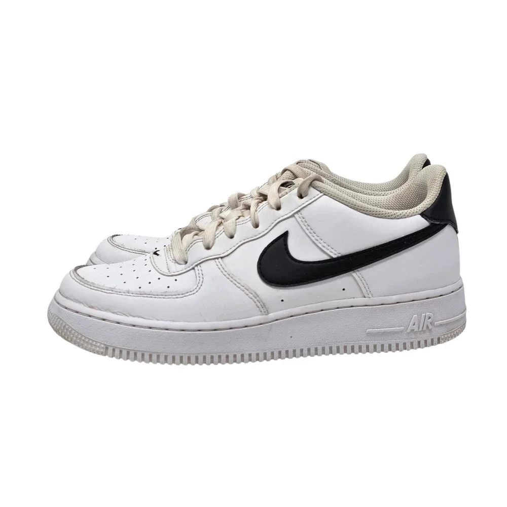 Nike Air Force 1 Low‎ White Black Big Kids Shoes FV5948 101 Size 7Y